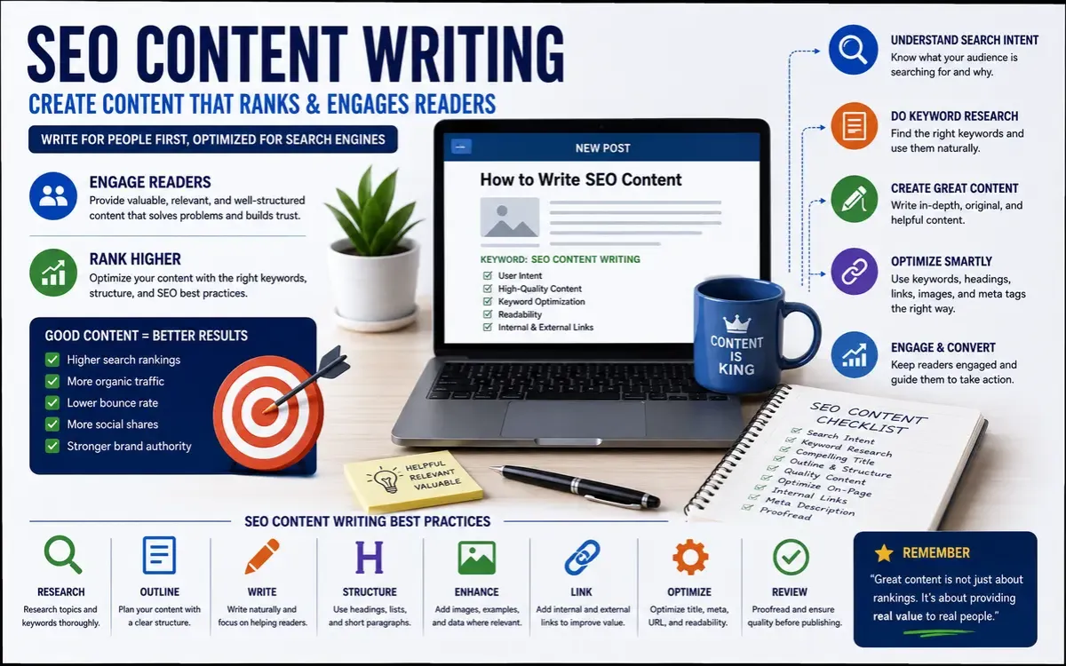 SEO Content Writing: How to Create Content That Ranks and Engages Readers