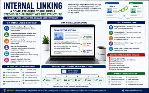 Internal Linking: A Complete Guide to Building a Strong SEO-Friendly Website Structure