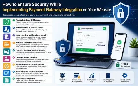 how to ensure security while implementing Payment Gateway Integration on your website